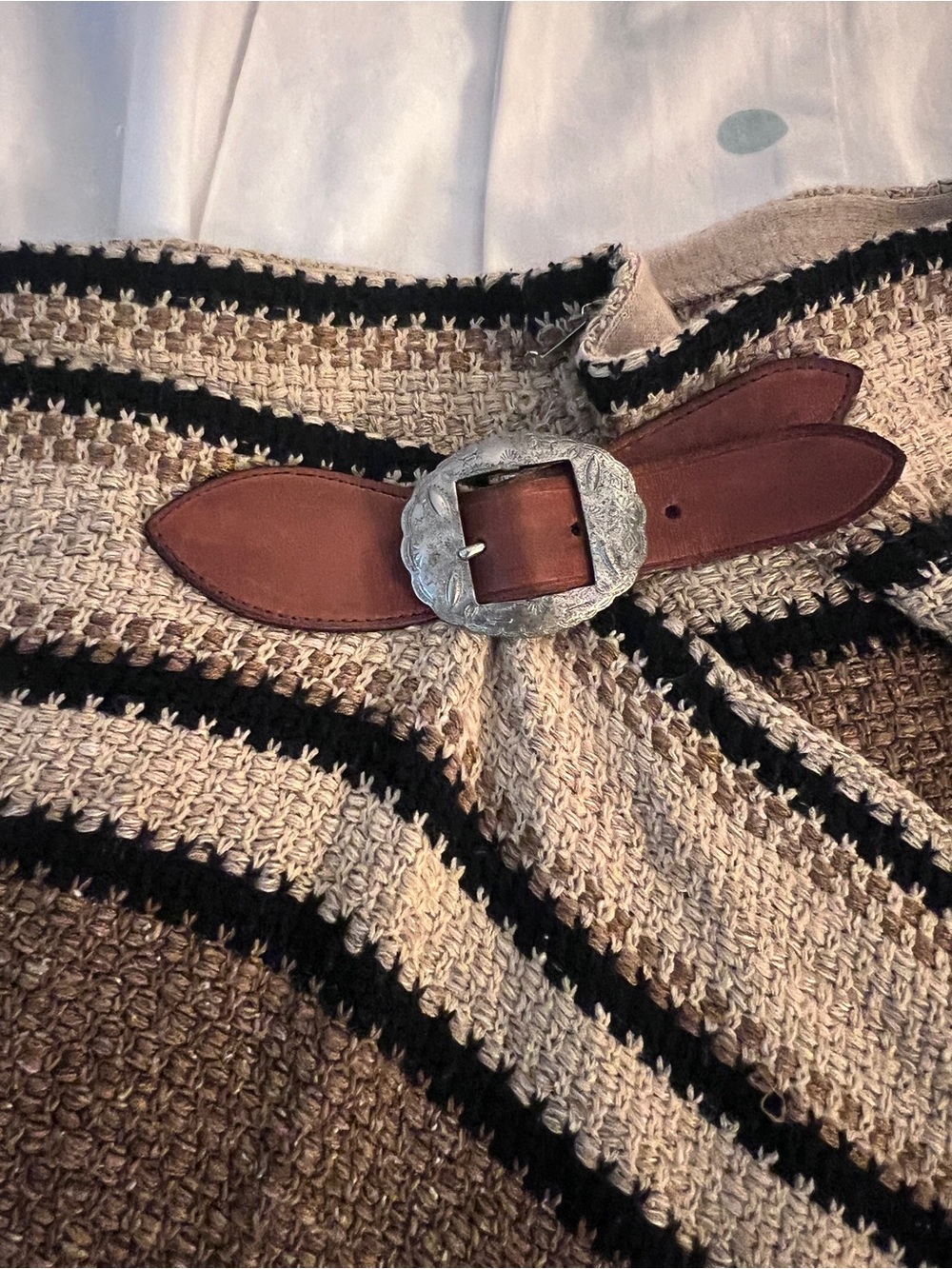 Vintage Ralph Lauren South Western Blanket Wrap Skirt - RARE - Picture 2 of 8